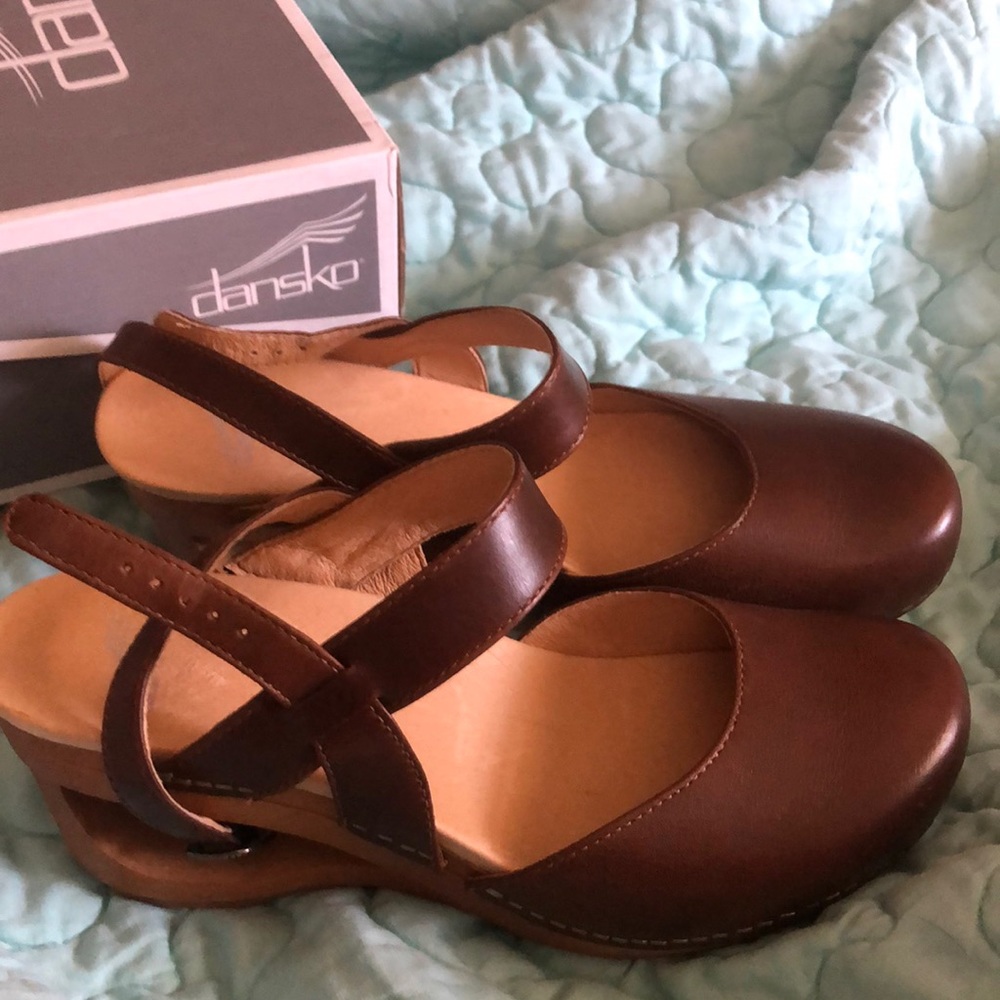 New Dansko waxy calf shoe